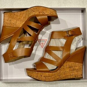 GUESS Henra Wedge Sandals